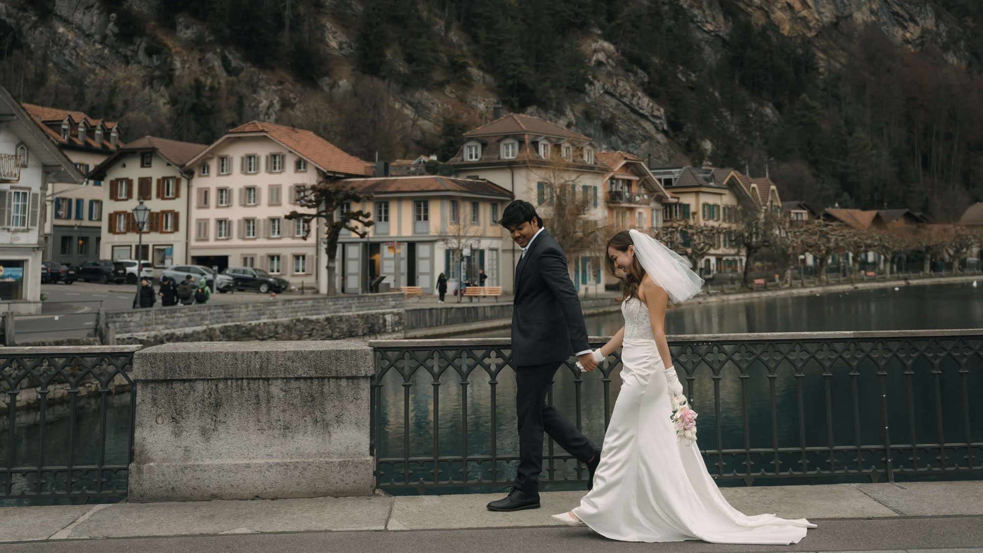 A moment from our wedding